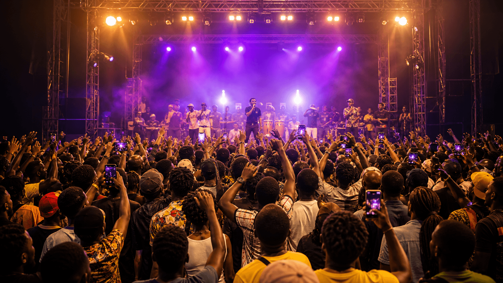 Afro Night Live concert in Ghana